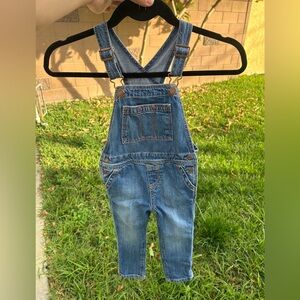 Baby Gap 3t Denim Overalls girl